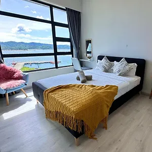 Jq1 Sea & Pool Or View Wifi I Washing Machine For Some Units I Cuckoo Water Jesselton Quay By R2 公寓 亞庇